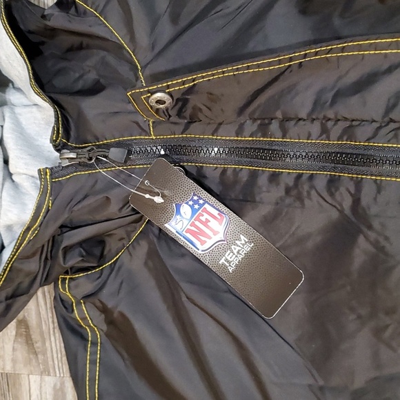 NFL Dunbrooke Pittsburgh Steelers Full-Zip Jacket Size Medium - Picture 7 of 8